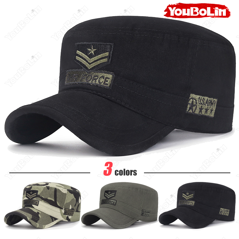 Flat-Top Military Cap, Unisex, - Outdoor Sport Day review and price