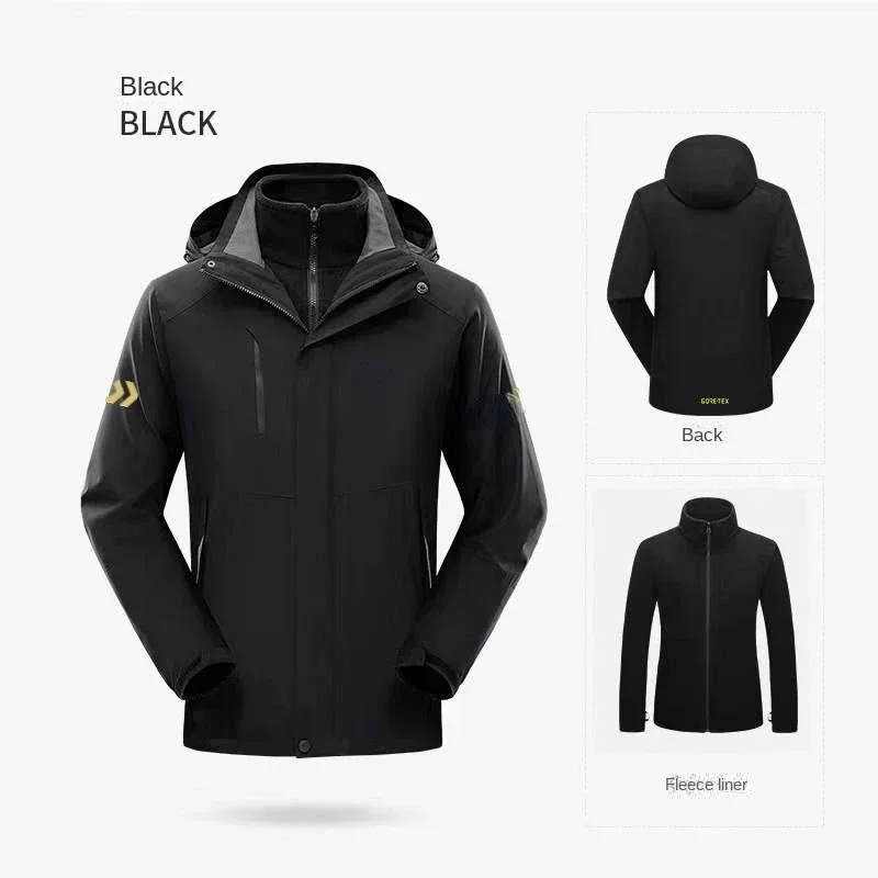 Thick Fishing Clothes Set Wint - Outdoor Sport Waterproof Jacket review and price