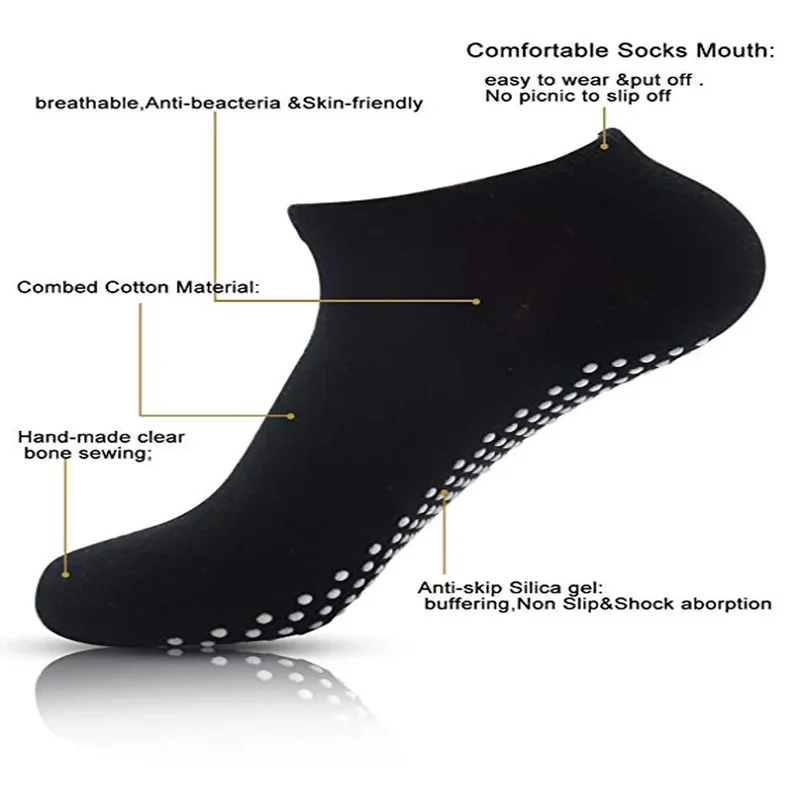 1-2 pairs Women Anti-Slip Sock - Trampoline Park Sock review and price