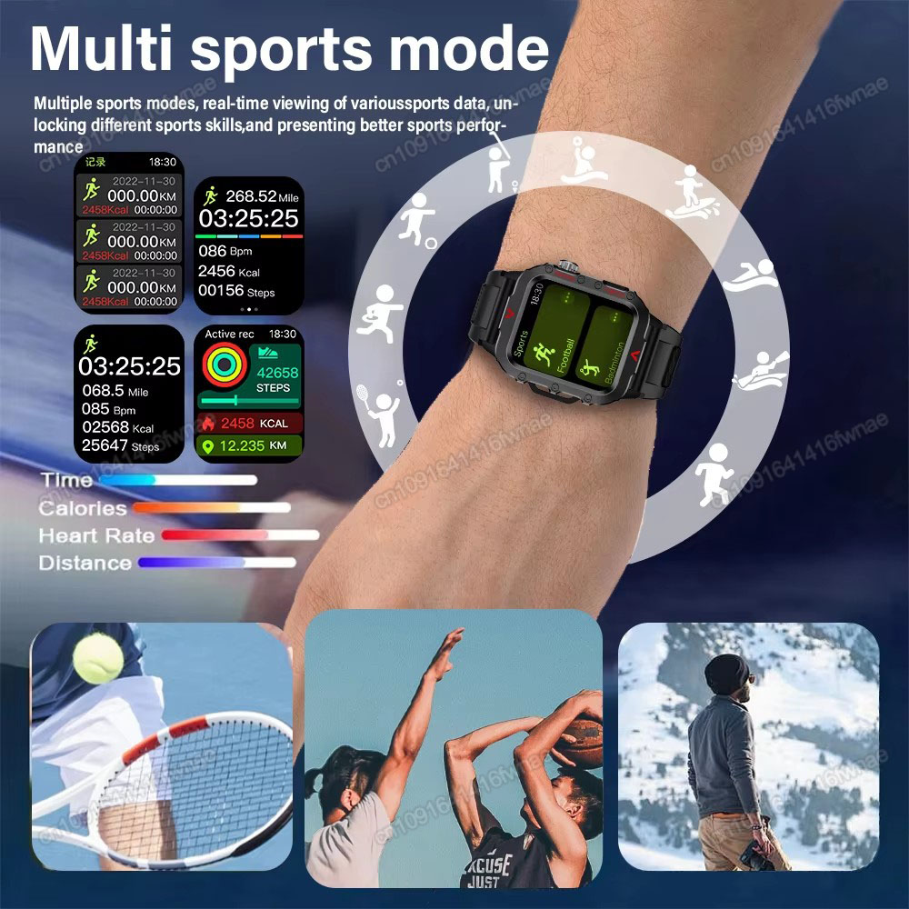 New Men's Smart Watch LED Flas - Outdoor Sport Day review and price