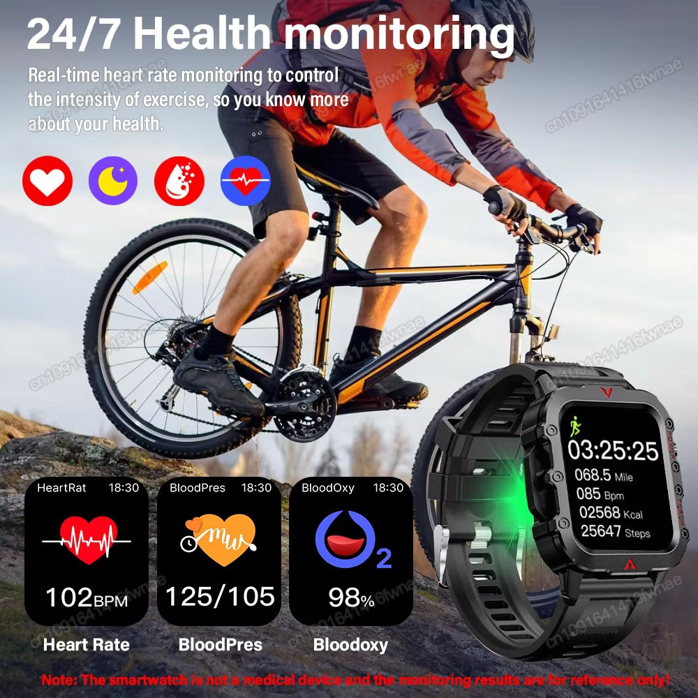 New Men's Smart Watch LED Flas - Outdoor Sport Day review and price