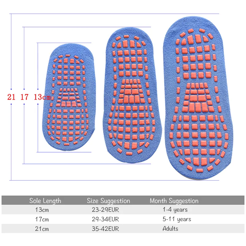 Children Adults Anti-Slip Sock - Trampoline Park Sock review and price