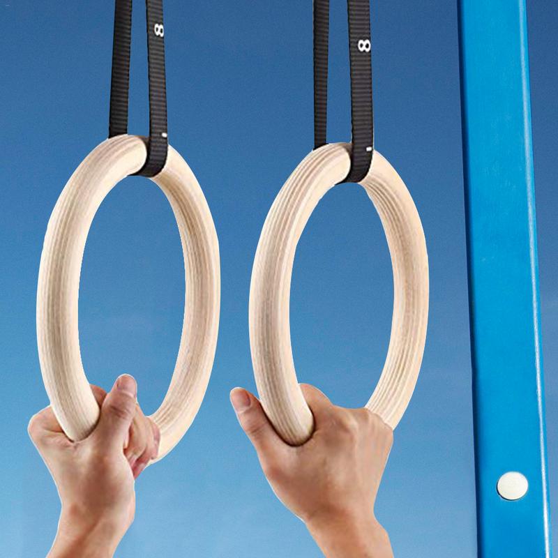 1 Piece Birch Wood Gymnastic R - Gymnastic Bar Home review and price