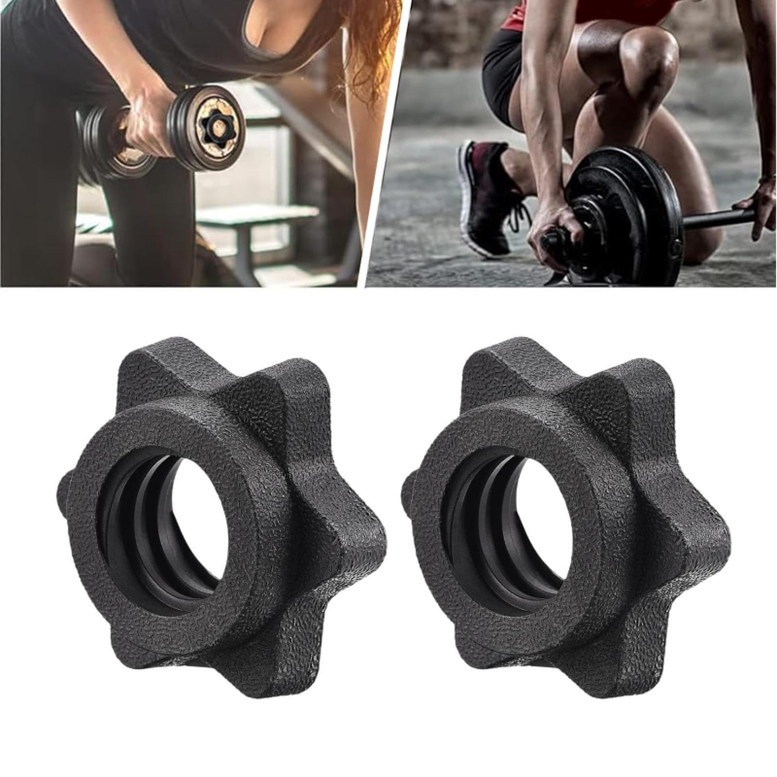 2Pcs Barbell Screw Collars Equ - Outdoor Sports Hall review and price