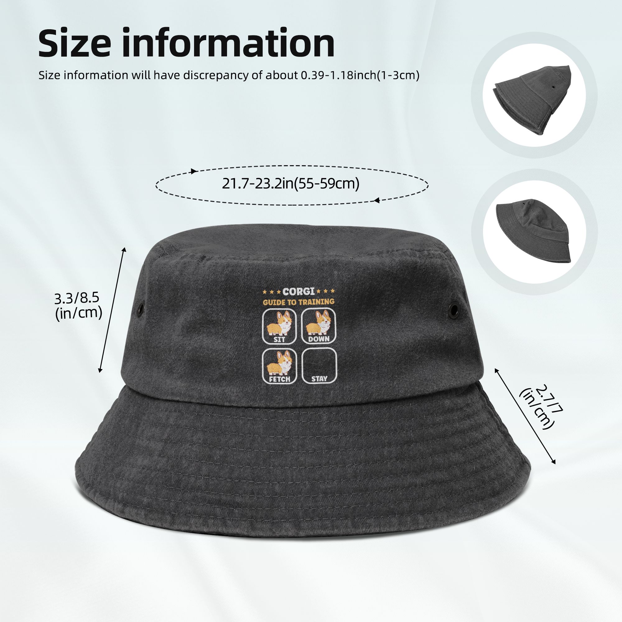 Unisex Distressed Denim Bucket - Outdoor Sport Ideas review and price