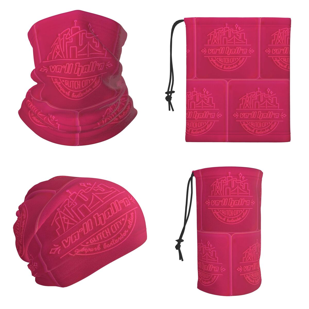 VA-11 Hall-A Logo Bandana Neck - Outdoor Sports Hall review and price