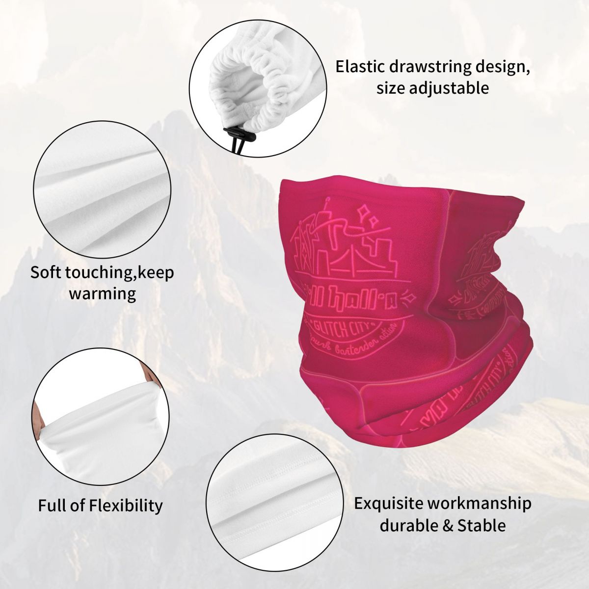 VA-11 Hall-A Logo Bandana Neck - Outdoor Sports Hall review and price